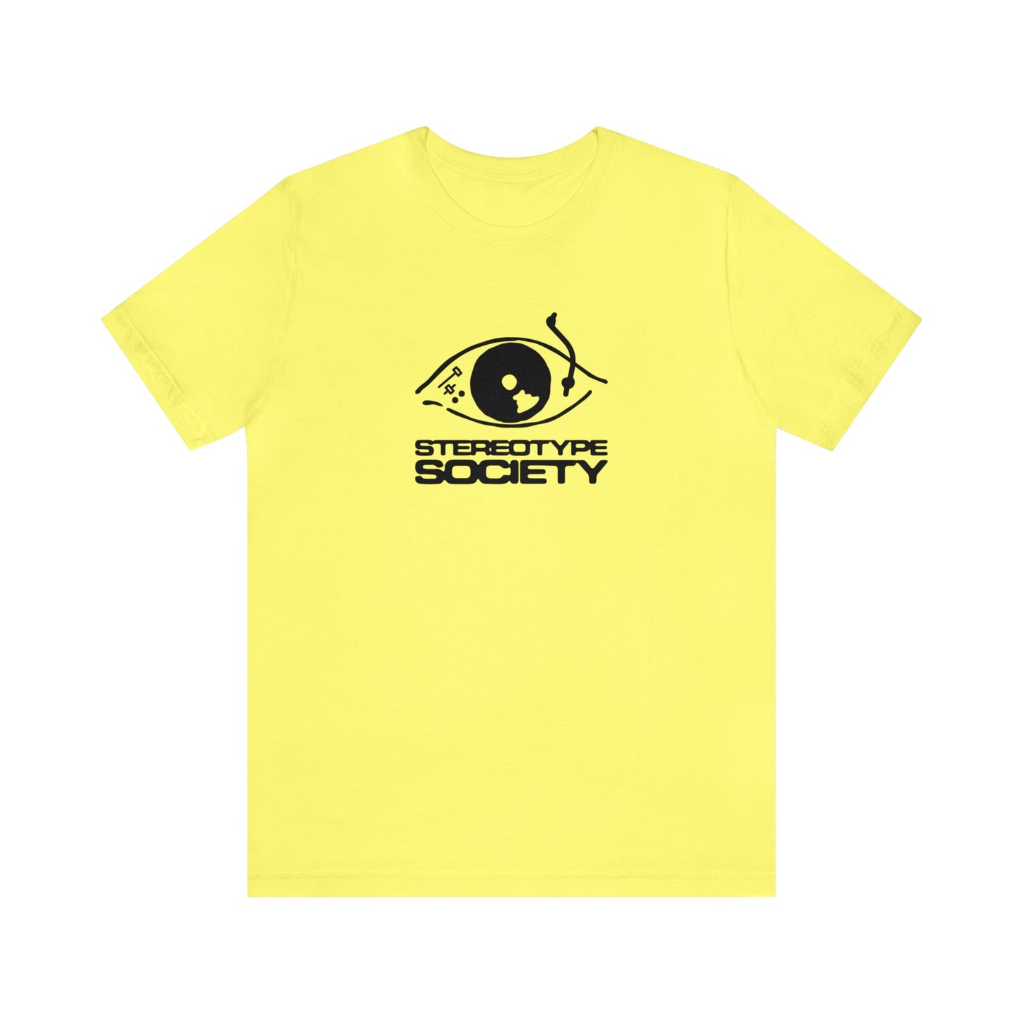 stereotype society tee - Black logo