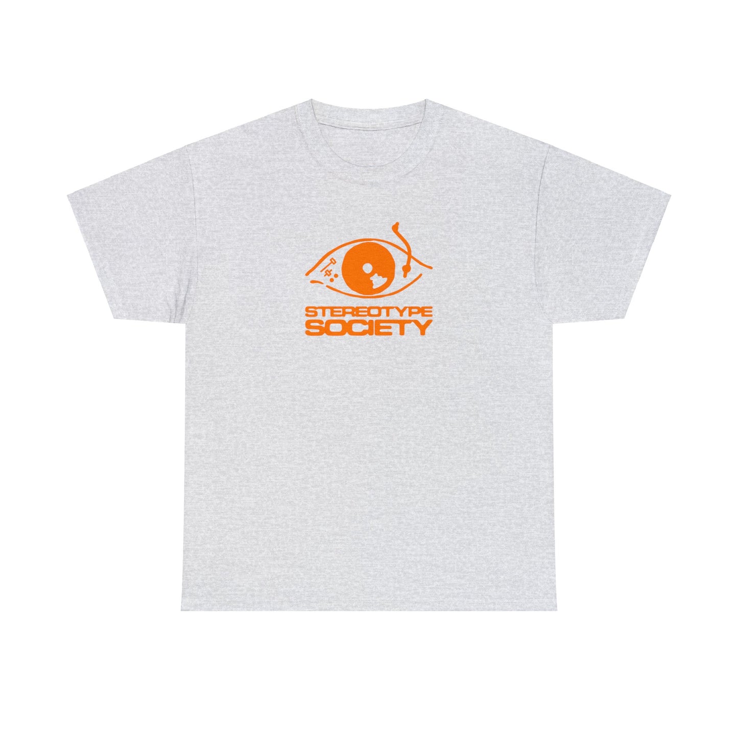 Stereotype society tee - orange logo