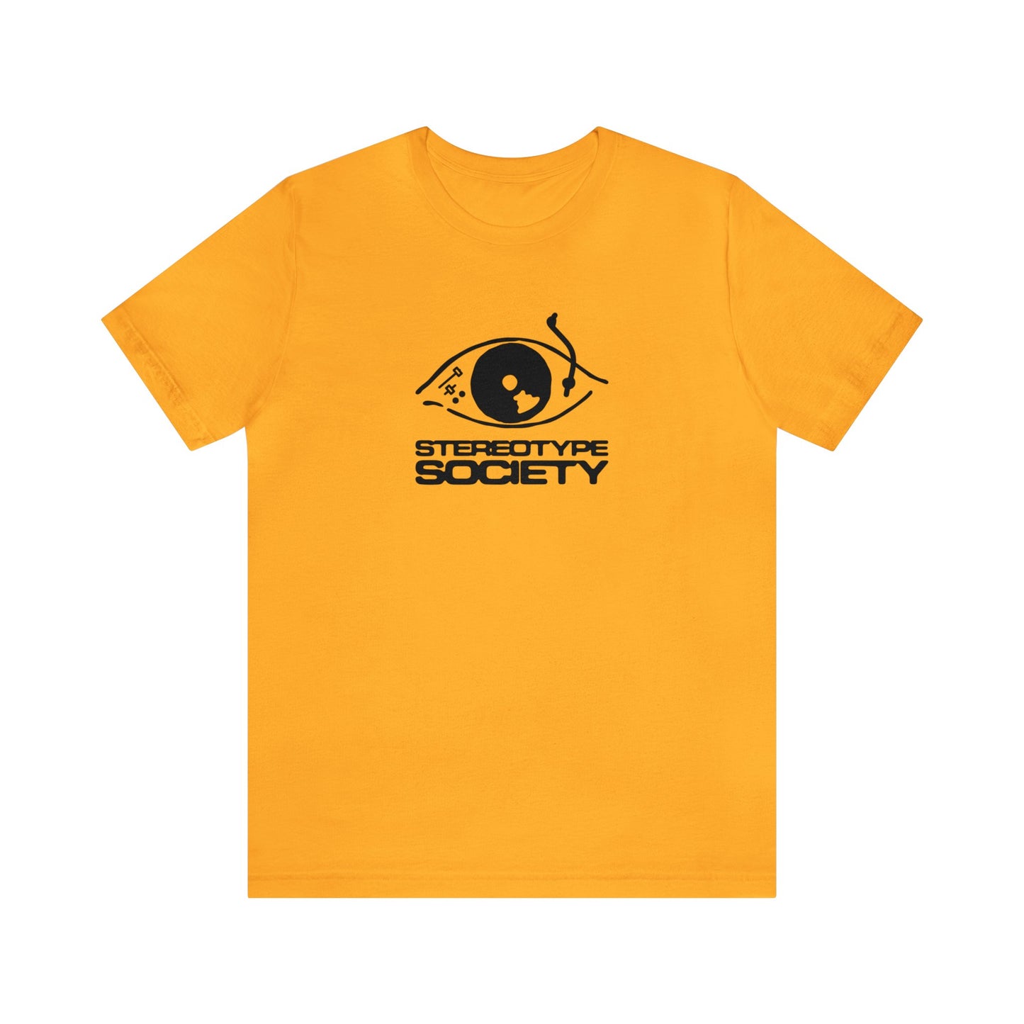 stereotype society tee - Black logo