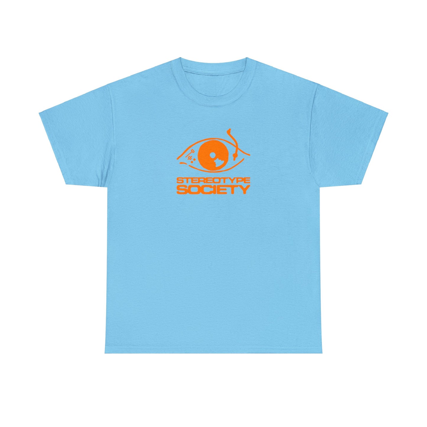 Stereotype society tee - orange logo