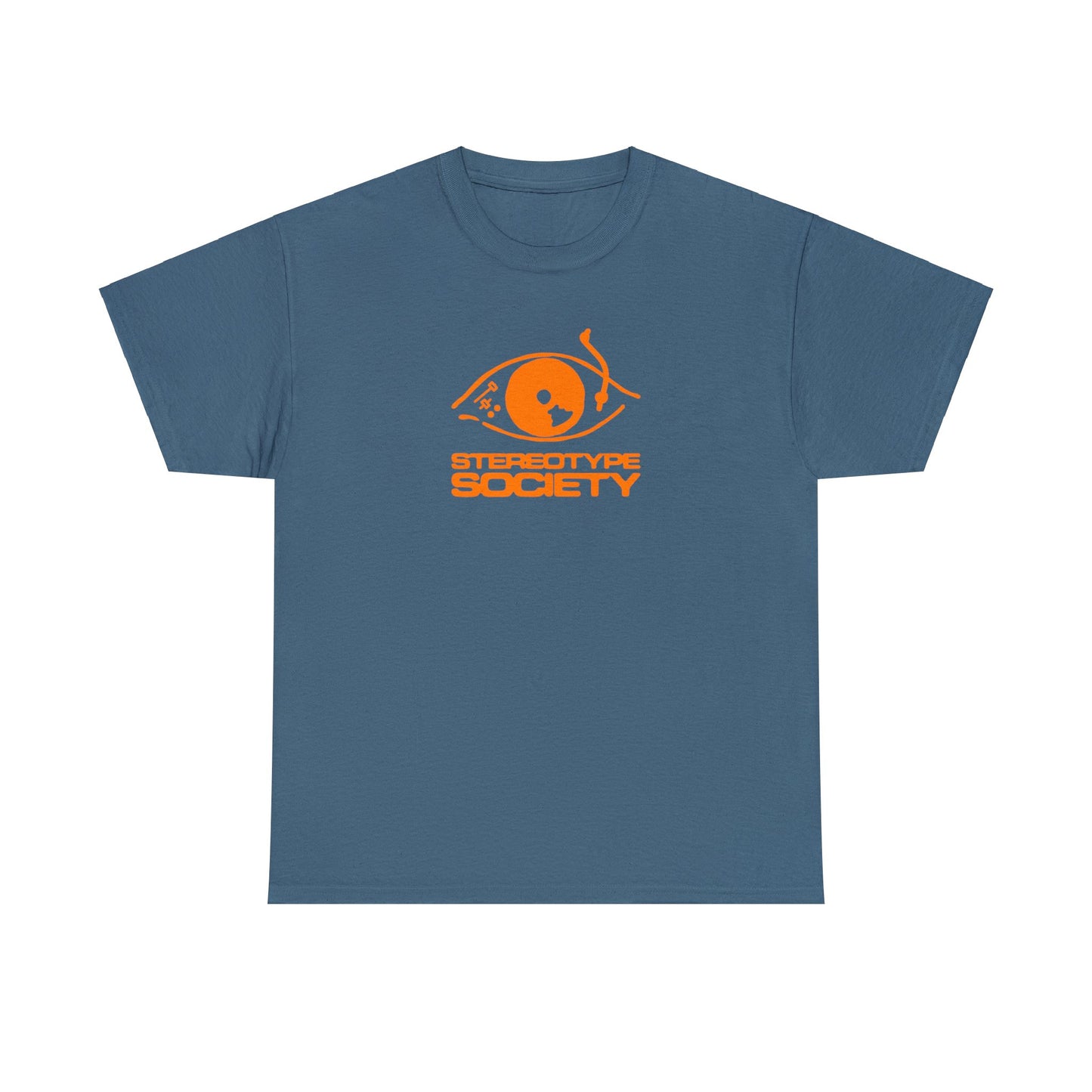 Stereotype society tee - orange logo