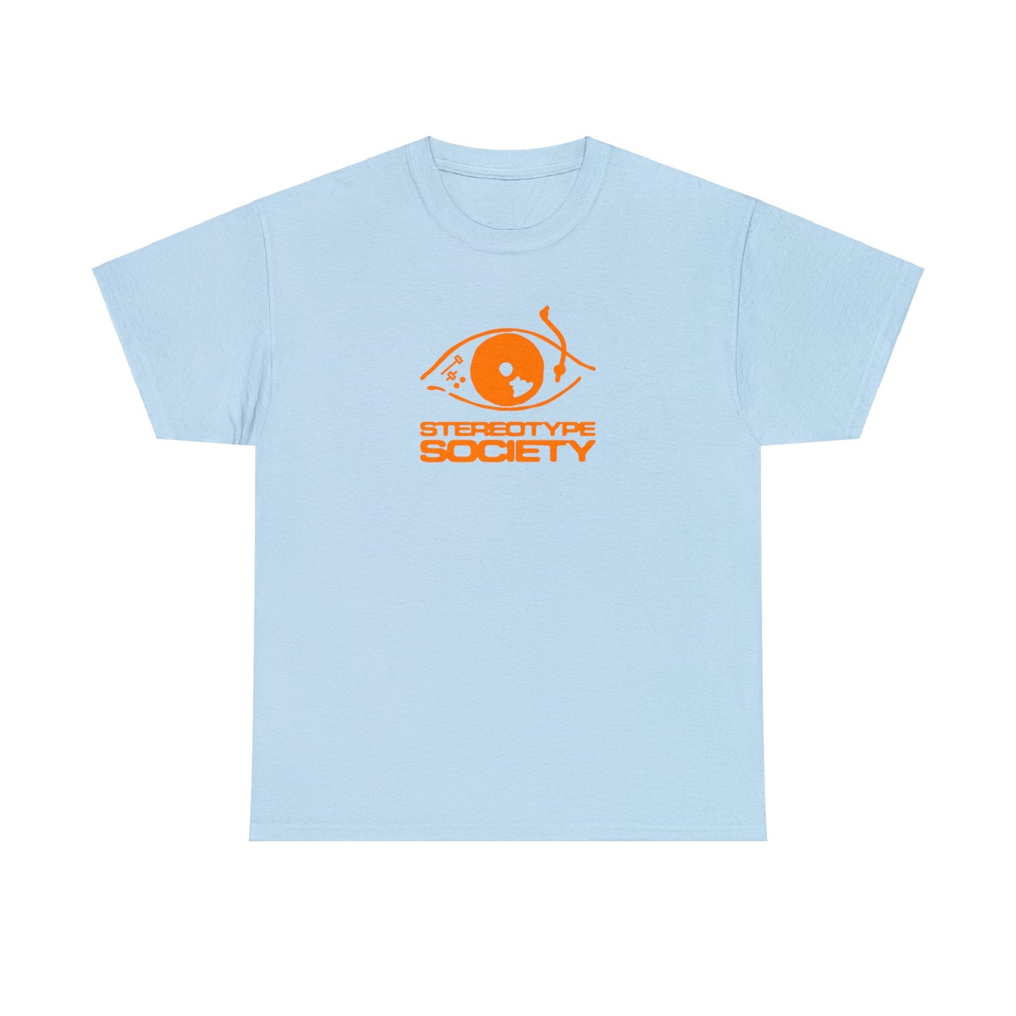 Stereotype society tee - orange logo