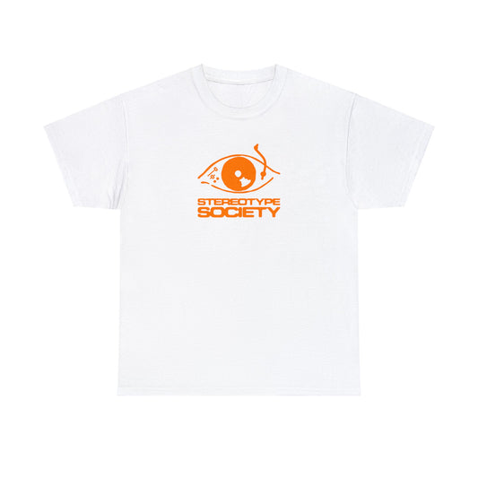 Stereotype society tee - orange logo