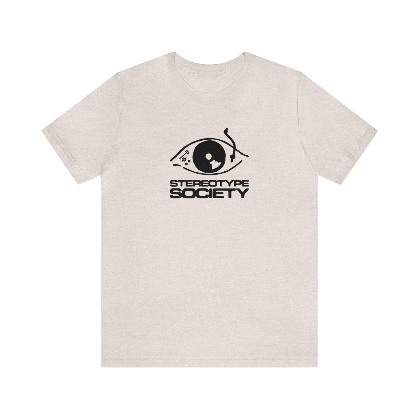 stereotype society tee - Black logo