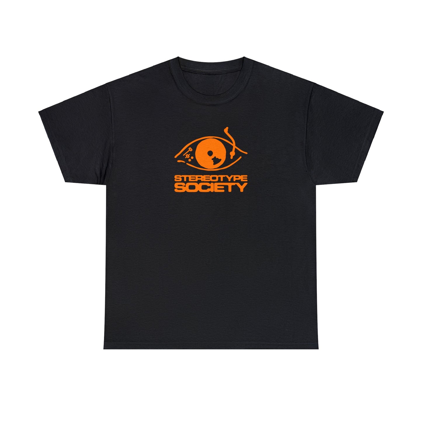 Stereotype society tee - orange logo